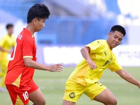 Xem video U17 Việt Nam đè bẹp Malaysia ở giải Đông Nam Á