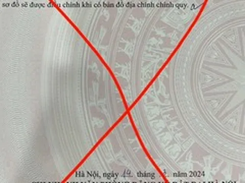 Hà Nội: Xuất hiện sổ đỏ giả với thủ đoạn vô cùng tinh vi