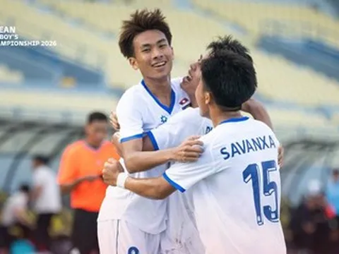 U17 Lào gây địa chấn khi loại U17 Thái Lan, vào bán kết Đông Nam Á