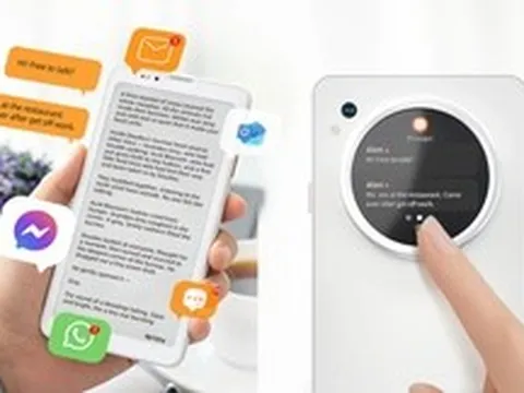 Chiếc 'máy đọc sách' hai màn hình kỳ lạ của Bigme có thể thay đổi cách người dùng tương tác với smartphone hiện đại