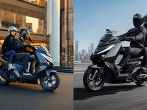 Mẫu xe tay ga đô thị CFMoto 150SC-F đời 2026 chính thức trình làng với loạt công nghệ cực đỉnh