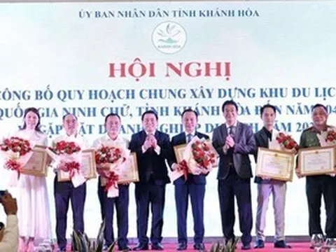 Công bố quy hoạch Khu du lịch quốc gia Ninh Chử và tầm nhìn chiến lược đến năm 2045