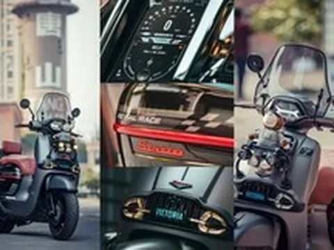 Victoria 150Si: Mẫu xe tay ga Trung Quốc gây tranh cãi nhưng vẫn hút khách nhờ cấu hình “dồn đồ” hiếm thấy trong phân khúc xe tay ga cổ điển