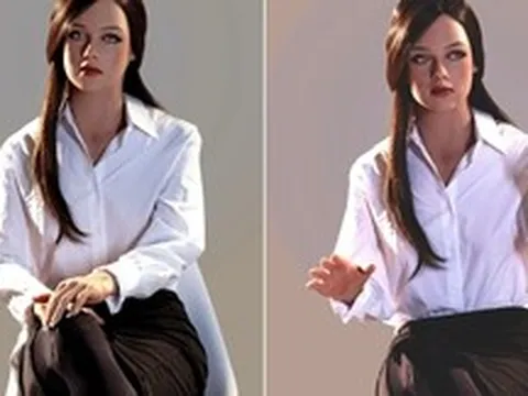 Robot hình người Melody gây chú ý khi xuất hiện tại hội nghị Bitcoin 2026 với khả năng giao tiếp như con người thật