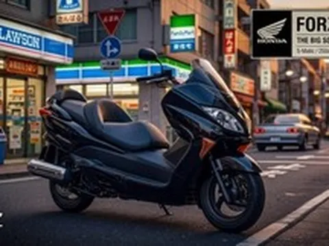 Honda Forza MF08: Mẫu xe tay ga từng khiến cả Nhật Bản phát cuồng, công nghệ “đi trước 20 năm” giờ vẫn gây choáng