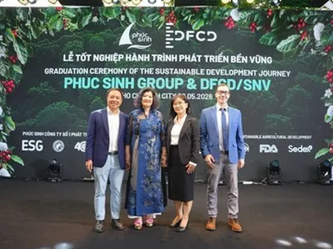 Phúc Sinh hoàn thành dự án phát triển bền vững hợp tác cùng DFCD và SNV, tiên phong thực thi ESG