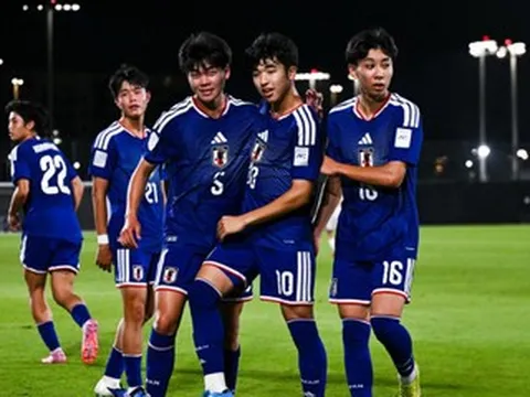 U17 Nhật Bản thắng to vào bán kết U17 châu Á
