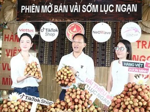 Phó Chủ tịch Bắc Ninh 'mát tay' livestream bán hơn 31 tấn vải thiều Lục Ngạn giúp bà con nông dân