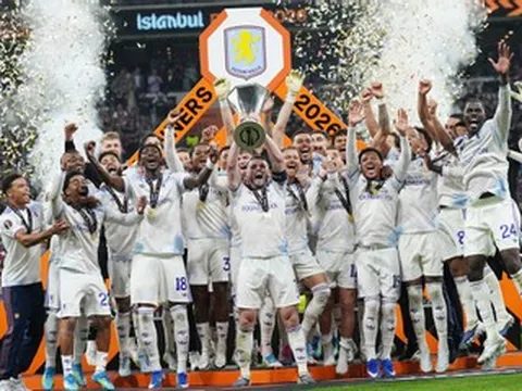 Thắng tưng bừng, Aston Villa vô địch Europa League