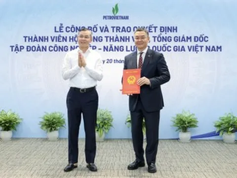 Ông Lê Mạnh Cường được bổ nhiệm làm Tổng Giám đốc Petrovietnam
