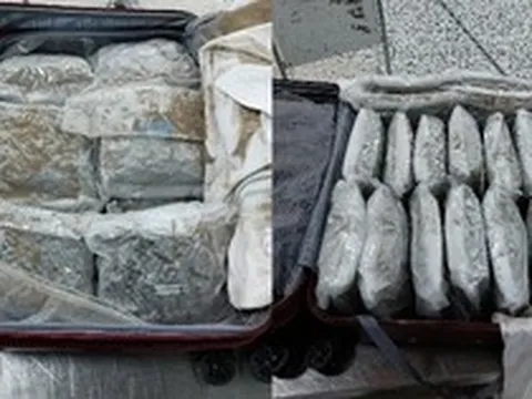 Nữ KOL 23 tuổi bị bắt vì buôn chất cấm, phát hiện 17 kg tang vật trong vali