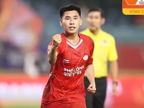 Thể Công Viettel thoát thua PVF-CAND tại Hàng Đẫy