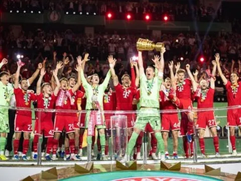 Harry Kane nổ hat-trick, Bayern Munich vô địch Cúp quốc gia Đức