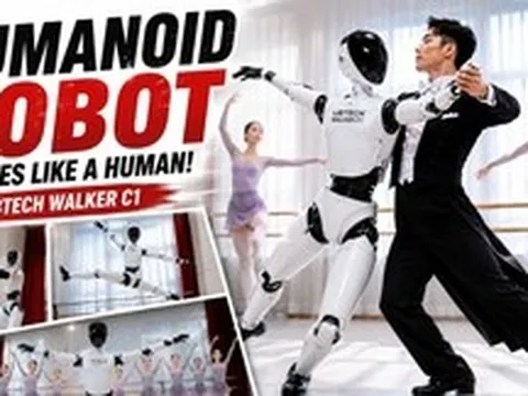Ubtech ra mắt robot hình người Walker C1 với khả năng múa ba lê xuất sắc như người thật