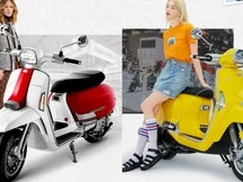 Lambretta tung bộ đôi xe ga cổ điển mới: Động cơ mạnh hơn, màn hình TFT, cảm biến áp suất lốp và loạt công nghệ hiện đại
