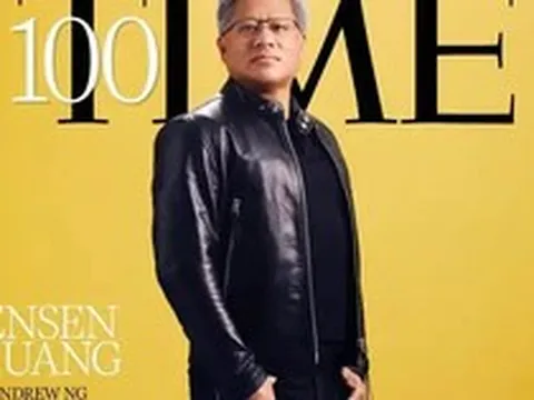 Chiếc áo da gắn với ‘ông vua AI’ Jensen Huang được đấu giá gần 1 triệu USD