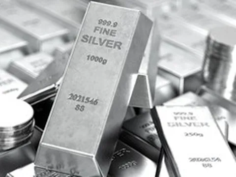 Giá bạc hôm nay (20/7): Phục hồi sau chuỗi giảm mạnh