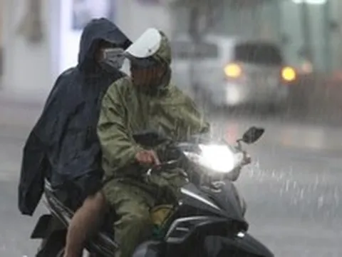 Thời tiết hôm nay 24-7: Bắc Bộ và cao nguyên Trung Bộ mưa to đến rất to