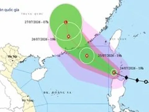 Bão Noul khi vào Biển Đông có thể mạnh cấp 11-12