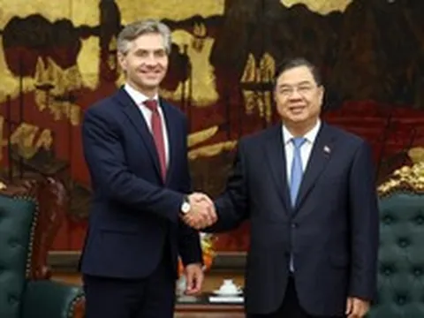 Phó Thủ tướng Thường trực Phạm Gia Túc tiếp Bộ trưởng Ngoại giao Lithuania
