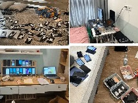 Phát hiện bất thường từ nhóm cư dân, công an đồng loạt ập vào khám xét nhiều căn hộ tại một khu đô thị ở Gia Lâm: Bóc trần đường dây rửa tiền hơn 30.000 tỷ