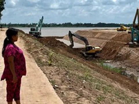 Funan Techo được Trung Quốc 'bơm' vốn, có tiến triển: Nhiều cư dân Campuchia dọc kênh đào vẫn phải chờ