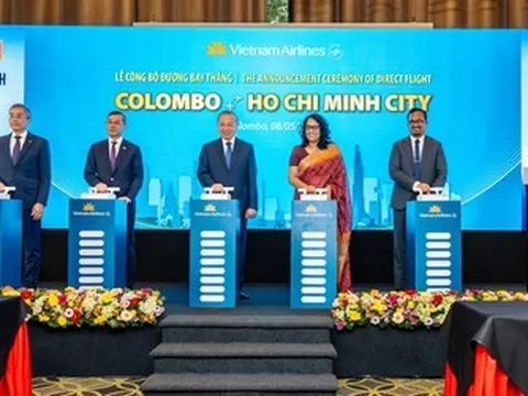 Vietnam Airlines mở đường bay thẳng đầu tiên giữa Việt Nam và Sri Lanka