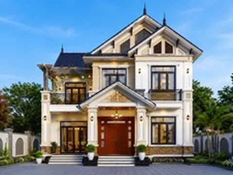 Chi phí xây nhà mái Thái 2 tầng 60m² khoảng bao nhiêu?