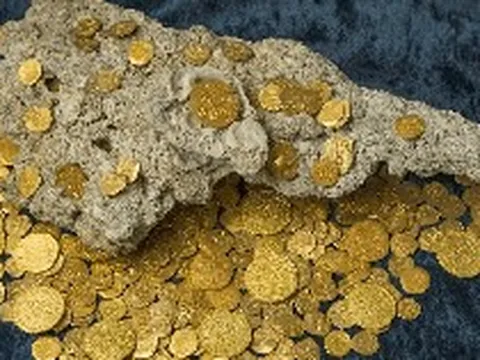 Phát hiện 9,5 kg vàng nguyên chất trị giá 118 tỷ đồng trong một con tàu đắm