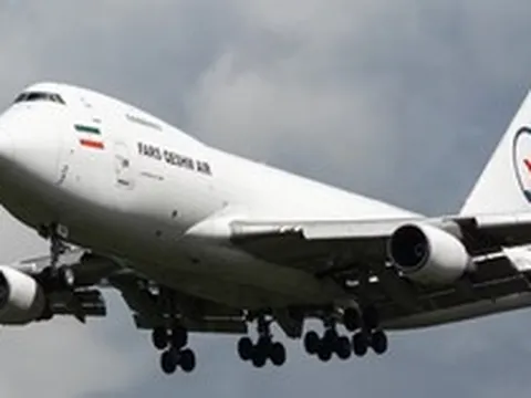 Máy bay vận tải Iran đến Belarus với hàng hóa bí mật