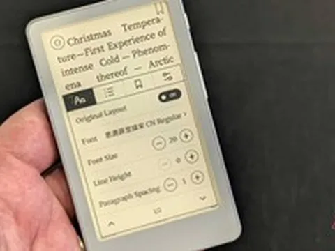 Những hình ảnh thực tế đầu tiên của Boox Picco: Vì sao Boox dám thẳng tay khai tử Android trên chiếc máy đọc sách chỉ mỏng chưa tới 5 mm?