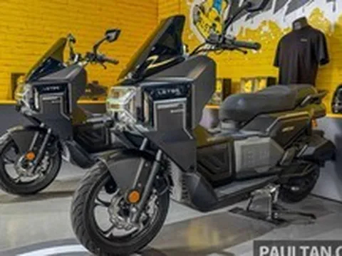 Mẫu xe tay ga phong cách cơ giáp Letbe Mecha sắp ra mắt, đe dọa ngôi vương của xe Nhật