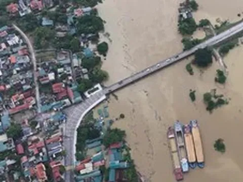 Lũ trên sông ở Thanh Hóa, Ninh Bình đang lên, miền Bắc còn mưa lớn đêm nay
