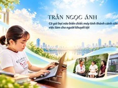 Từng 21 lần bị từ chối khi xin việc, cô gái bại não biến chiếc máy tính thành cánh cửa việc làm cho người khuyết tật