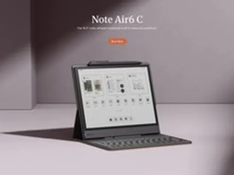 Máy đọc sách màn hình màu Onyx Boox Note Air6 C bất ngờ ra mắt với phần cứng vượt bậc liệu có thực sự đáng tiền?