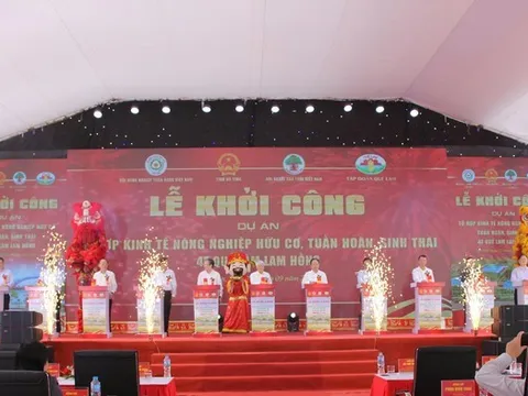 Hình thành trung tâm sản xuất, chế biến nông nghiệp hữu cơ công nghệ cao gần 1.300 tỷ đồng ở Hà Tĩnh