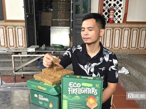 Chàng trai đưa sợi rơm Việt lên sàn thương mại điện tử bán sang Mỹ