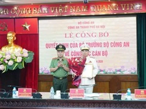 Bổ nhiệm Phó Giám đốc Công an Tp.Hà Nội, biệt phái đến Ban Tổ chức Trung ương
