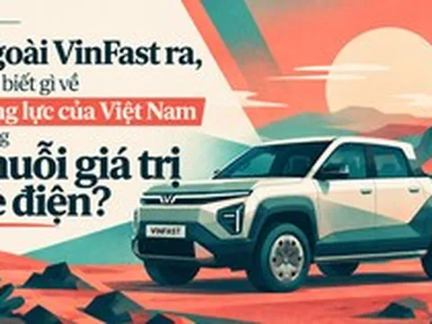 Ngoài VinFast ra, bạn biết gì về năng lực của Việt Nam trong chuỗi giá trị xe điện? Đây là câu trả lời