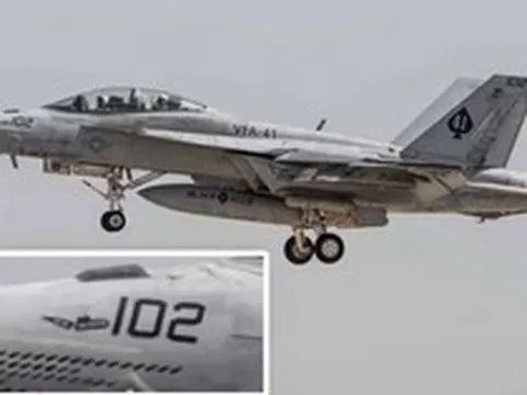 Tiêm kích Super Hornet của Mỹ nhận giải thưởng vì đã tiêu diệt một tàu ngầm Iran