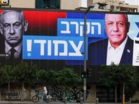 Cuộc bầu cử Quốc hội Israel khốc liệt: Ghế Thủ tướng của ông Netanyahu lung lay
