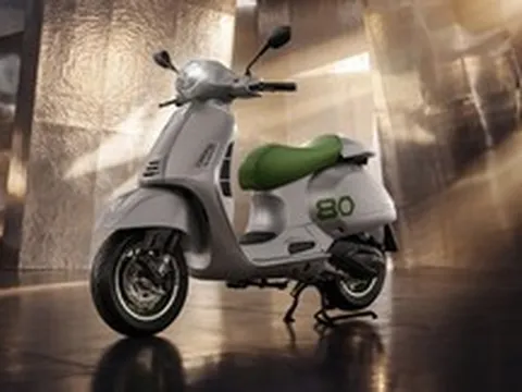 Piaggio ra mắt Vespa Edizione Ottantesimo tại Việt Nam với giá 372 triệu đồng, chỉ có đúng 4 chiếc