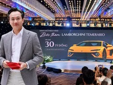Muốn được Cường Đô-la tặng siêu xe Lamborghini Temerario giá 30 tỷ đồng, bạn sẽ cần có đủ 3 điều kiện