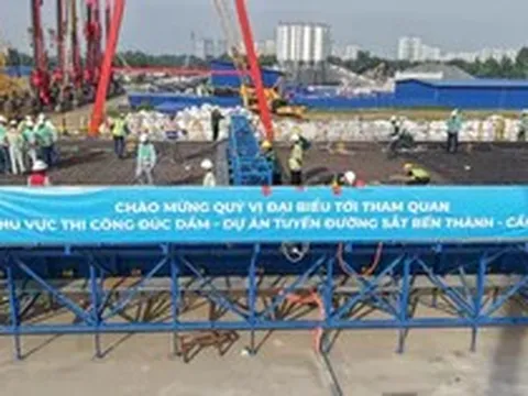 Tỷ phú Phạm Nhật Vượng huy động 10.000 nhân sự, đưa máy đào hầm khổng lồ vào siêu dự án đường sắt 350 km/h