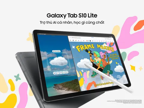 Galaxy Tab S10 Lite: Giải pháp máy tính bảng linh hoạt cho cuộc sống hằng ngày