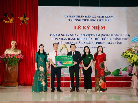 Nestlé trang bị phòng máy tính giúp học sinh nâng cao kỹ năng công nghệ