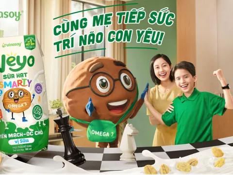 Vinasoy đưa dinh dưỡng thực vật đến gần hơn với trẻ em Việt bằng sản phẩm sữa hạt chuyên biệt