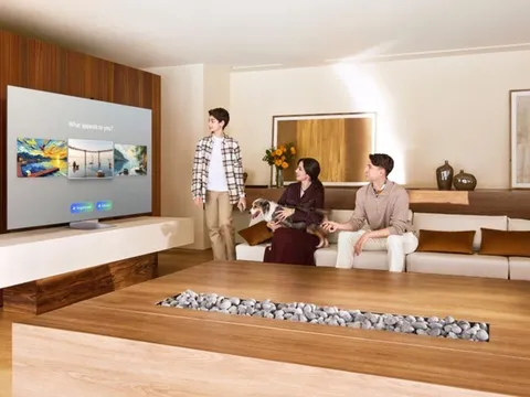Samsung xác lập cột mốc mới của ngành công nghiệp nghe nhìn với TV Micro RGB và trợ lý Vision AI Companion