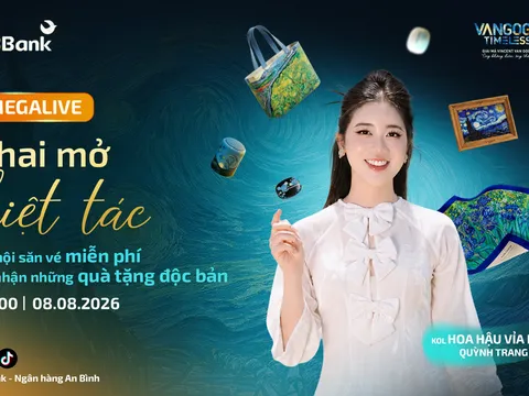 Megalive 'Khai mở kiệt tác' 8/8: Cơ hội nhận vé triển lãm Van Gogh Timeless