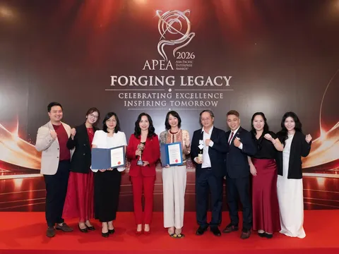 Generali Việt Nam tiếp tục được vinh danh với hai giải thưởng tại APEA 2026